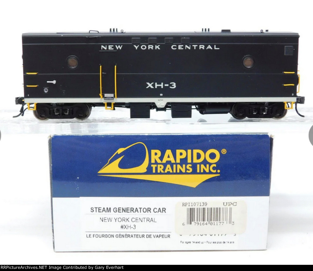 NYC XH-3 Model - Rapido Trains Inc